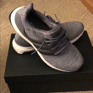 NEW! Gray Adidas Ultra Boost 3.0, Women’s 7.5